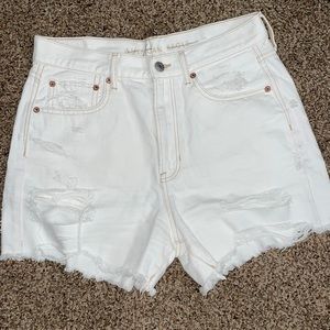 White Denim American Eagle Shorts